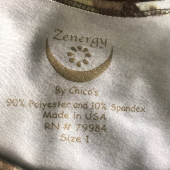 Chico’s Zenergy fun bling top - Picture 2 of 5
